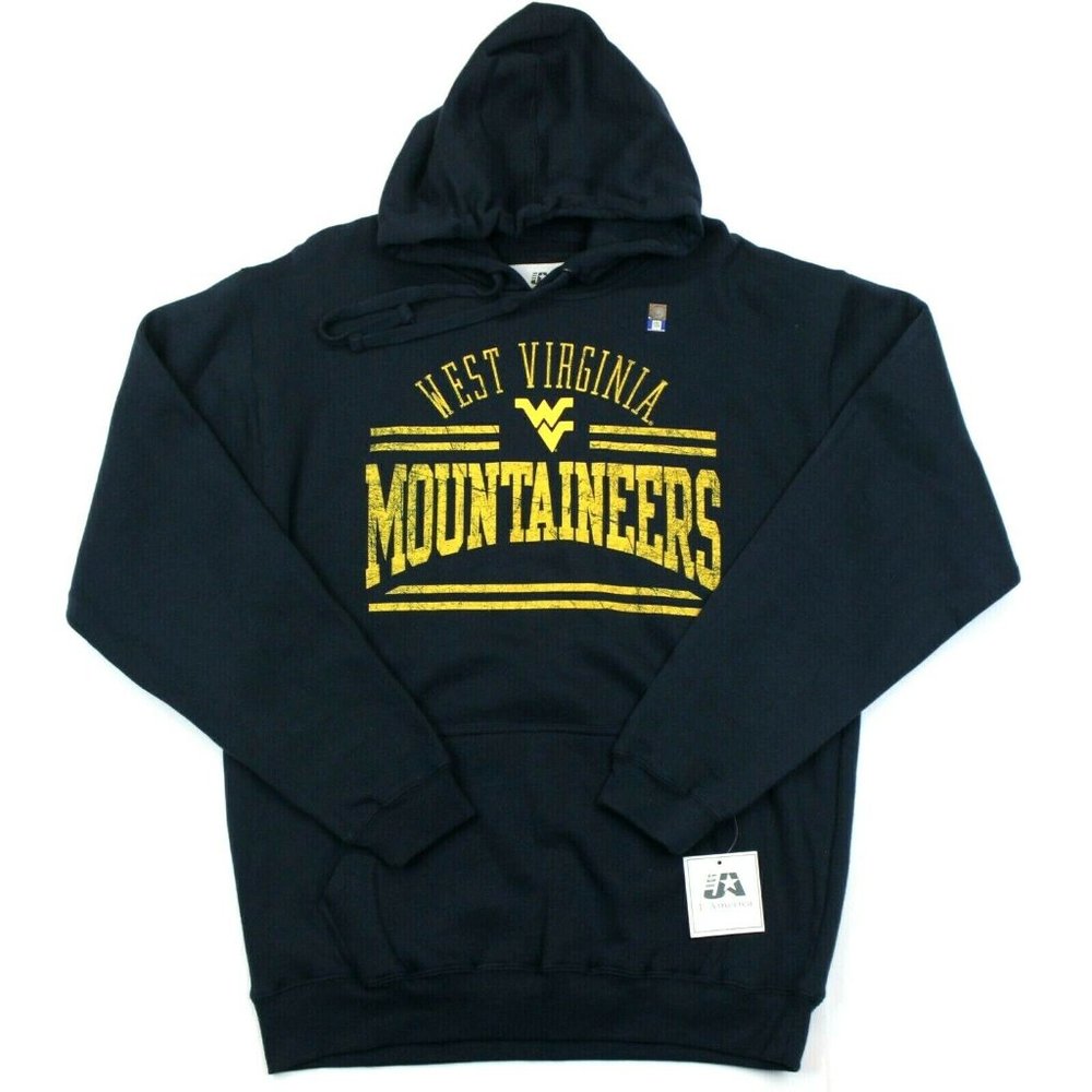 West Virginia Mountaineers Hoodie - Blue - L